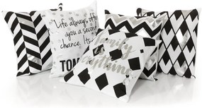 DEKORAČNÁ OBLIEČKA NA VANKÚŠ NELA2 40X40 CM VZOROVANÁ