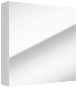 Zrkadlová skrinka Salsa, 60 × 60 × 15 cm, biela