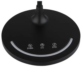 Globo 58483 - LED stmievateľná dotyková stolná lampa KENNY LED/12W/230V čierna