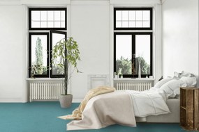 Condor Carpets, Metrážny koberec Carousel 82, na mieru, šíře 4m, modrá, filc, detská izba