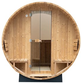 M-SPA - Záhradná sauna barrel 300 cm x Ø 210 cm