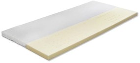 VISCOPUR Vrchný pamäťový matrac VISCOPUR® Tencel® - 100x200 cm | 4 cm