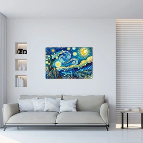 Obraz – Mozaika hviezdnej noci (90x60 cm)