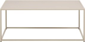 Sivý oceľový konferenčný stolík 50x100 cm Seaford – Actona