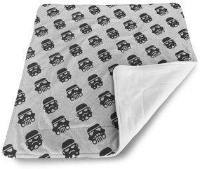 Sablio Deka pre bábätko Star Wars Stormtrooper Pattern šikmý - 80x100 cm
