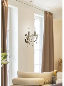 Nástenné svietidlo AURORA 2xE14/40W/230V