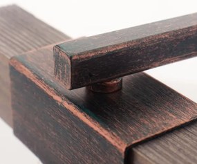 Nástenné svietidlo HAKON 1xE27/60W/230V patina