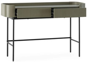 Khaki konzolový stolík 40x120 cm Willa – MOME