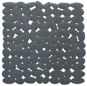 Spirella Protišmyková podložka do sprchy MARATHON, tmavosivá, 54 x 54 cm