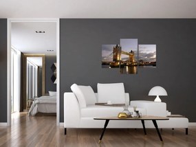 Obrázok - Tower Bridge v noci (90x60 cm)