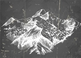 Obraz - Ilustrácie hôr (70x50 cm)