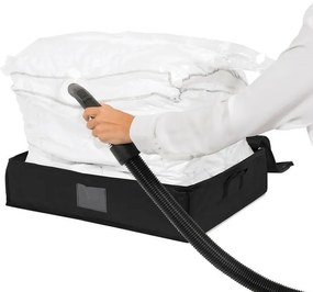 Úložný box Compactor 3D Black Edition, 145 l, čierna