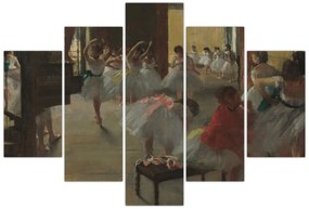 Obraz - Edgar Degas, The Dance Class, reprodukcia (150x105 cm)