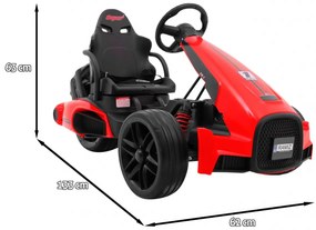 Elektrická motokára Bolid XR-1 RAMIZ CH9939 - červená