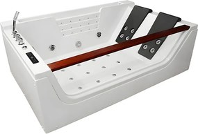 Terra Hydromasážna vírivá vaňa IMPERIA 610H 180×120 s ohrevom vody