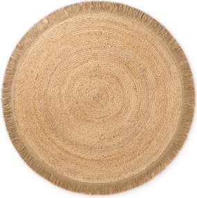 Koberec Hanse Home NURU prírodný / zlatý kruh