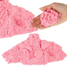 KIK Kinetický piesok KIK, 1 kg, ružové vrecko