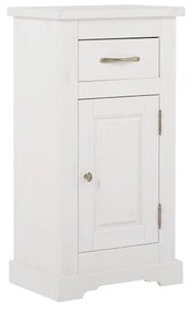 Kúpeľňová skrinka Romantic 810 1D biela borovica