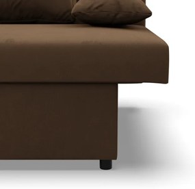 Pohovka NOLA rozkladacia, hnedá