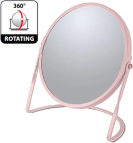 Kozmetické zväčšovacie zrkadlo (zväčšenie 5x) ø 18 cm Akira – Spirella