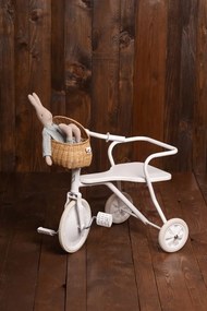 Detská trojkolka biela