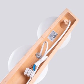 Sollux SL.1684 - Stropné svietidlo BULBO 3xG9/8W/230V buk/biela