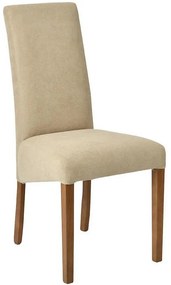 Stolička Tobago 2 Béžová / Nohy Orech