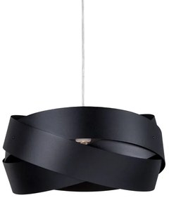 Zuma Line 1114 - Luster na lanku TORNADO 1xE27/40W/230V čierna