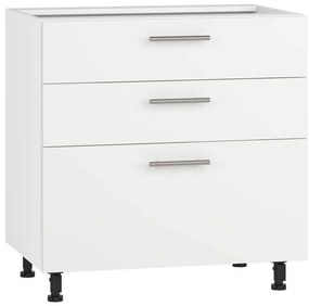 Dolná skrinka Vento D3S-80/82, matná biela