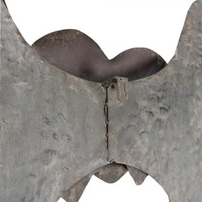Zinková antik nástenná dekorácia anjelské krídla Wings Angel - 79*6*113 cm