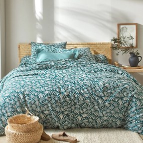 Bavlnená posteľná bielizeň Vick s grafickým dizajnom (*) Súprava obliečku na vankúš (70x90) a na prikrývku (140x200) je v klasických rozmeroch a bez klopy pre zasunutie pod matrac.