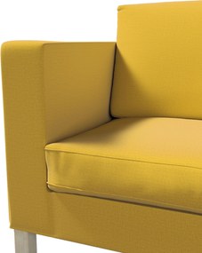 Poťah na sedačku Karlanda (rozkladacia,krátky) farba produktu žltá látka zamatová