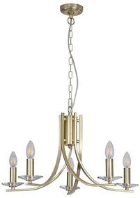 Searchlight 4165-5SB - Závesný luster ASCONA 5xE14/60W/230V