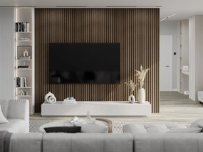 Mexen Lam-B, akustické stenové lamely 275 × 30 cm, HDF doska 4 mm, technická dyha, orech espresso, S100-275307-3015-019