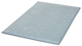 Kvalitná predložka pred sprchovací kút, modrá