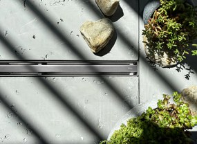 Rea Neox Pro Slim, odtokový žľab 70 cm s rotačným sifónom, oceľová, REA-G4810