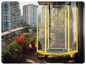 Detská záhradná trampolína 140 cm/4,5ft Neo-Sport NS-04W240F