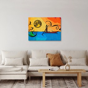 Obraz starovekej maľby (70x50 cm)