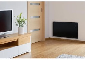 Sencor - Inteligentný elektrický priamotop/konvektor 1200/2400W/230V IP24 Wi-Fi čierny