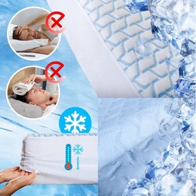 Chladivá plachta IceFresh Comfort s gumičkou po obvode EMI, Plachta 90x200