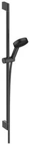 Sprchový set Hansgrohe Pulsify Select na stenu matná čierna 24171670