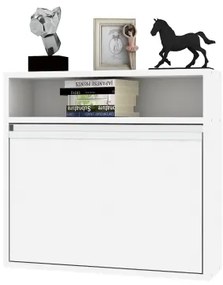 Skladací pracovný stôl OPTIMUM 60x64 cm biela