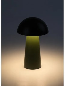 Rabalux 76038 - LED dotyková stmievateľná vonkajšia lampa MIREO 1,5W/5V IP44 1200 mAh USB zelená