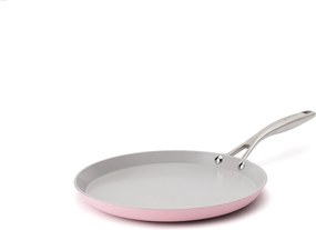Elmich Nepriľnavá keramická panvica na palacinky Zen Ø 26 cm – ružová