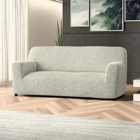 Bielastické poťahy COSTINA smotanová trojkreslo (š. 170 - 220 cm)