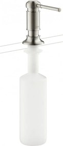 AXOR Montreux dávkovač tekutého mydla / umývacieho prostriedku, objem 500 ml, vzhľad nerezovej ocele, 42018800