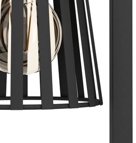 Eglo 390005 - Stolná lampa BOGOTA 1xE27/40W/230V čierna