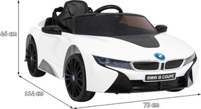 Ramiz Elektrické autíčko BMW i8 Lift biele + diaľkové ovládanie