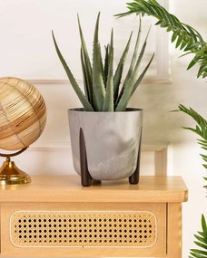 Květináč MOSS ECO 30x28,5 cm šedý beton