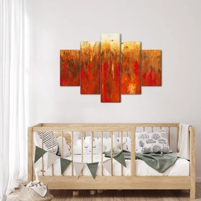 Obraz maľované abstrakcie (150x105 cm)